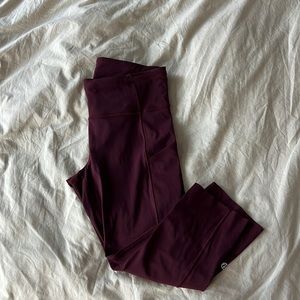 Burgundy 21” fast and free crops